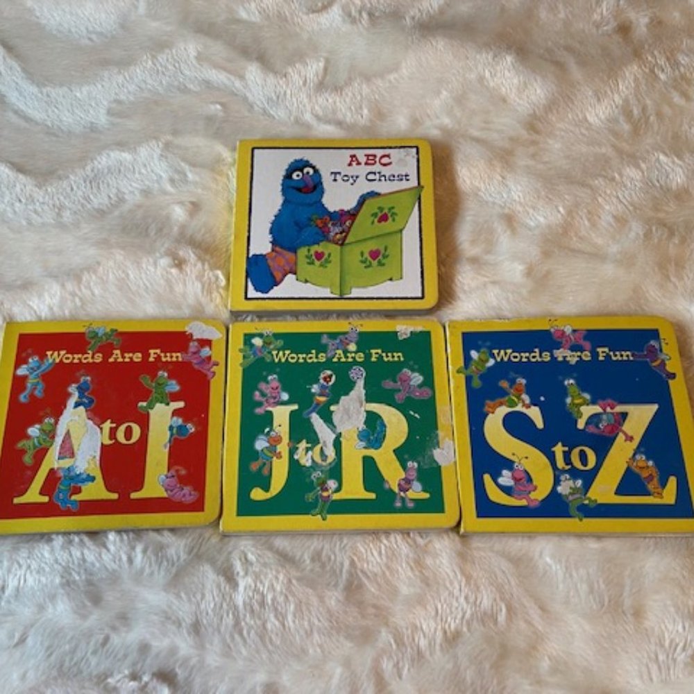 Reader's Digest Sesame Street Board Books Vintage